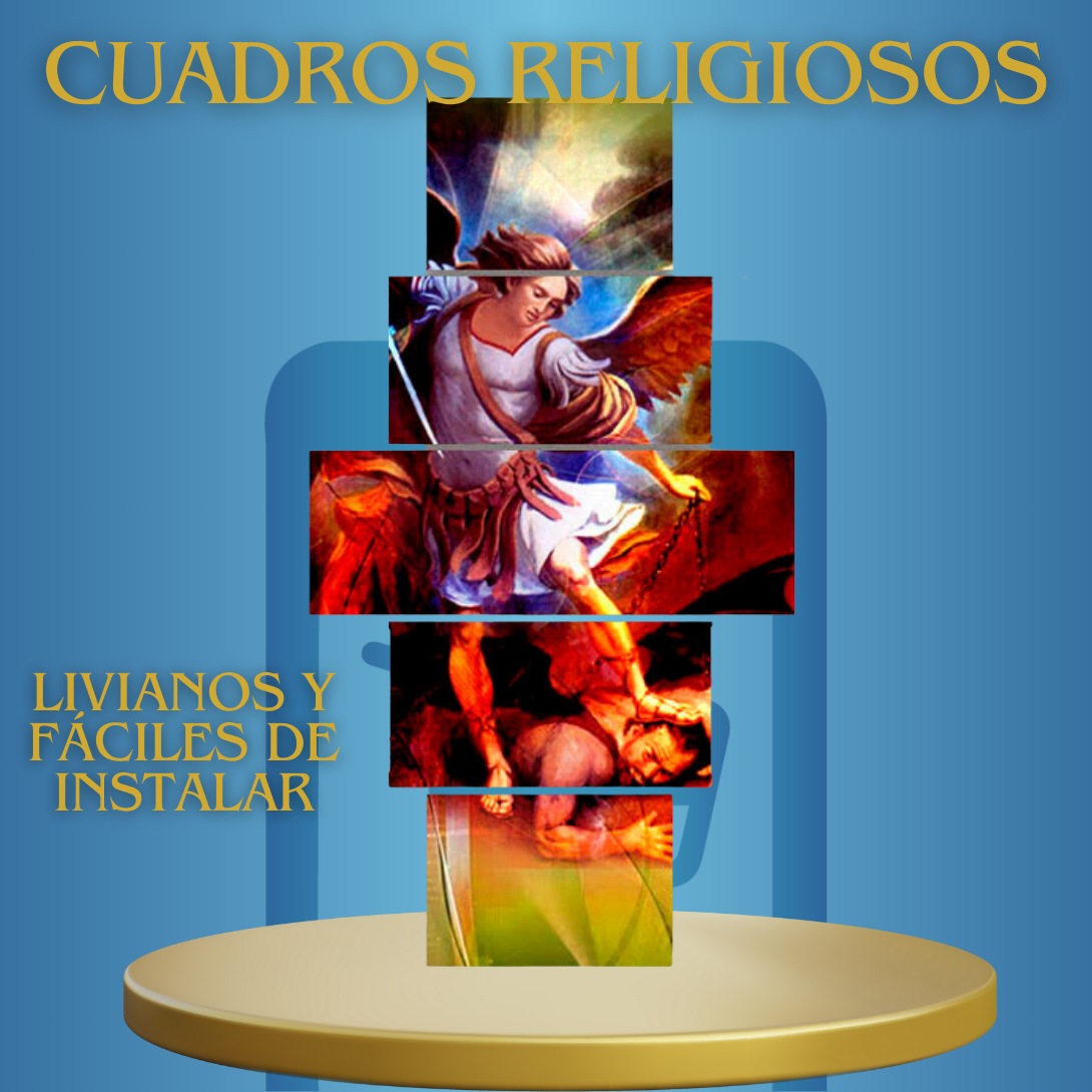 Cuadro Religioso 5 Piezas