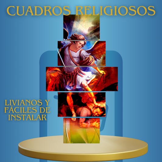 Cuadro Religioso 5 Piezas